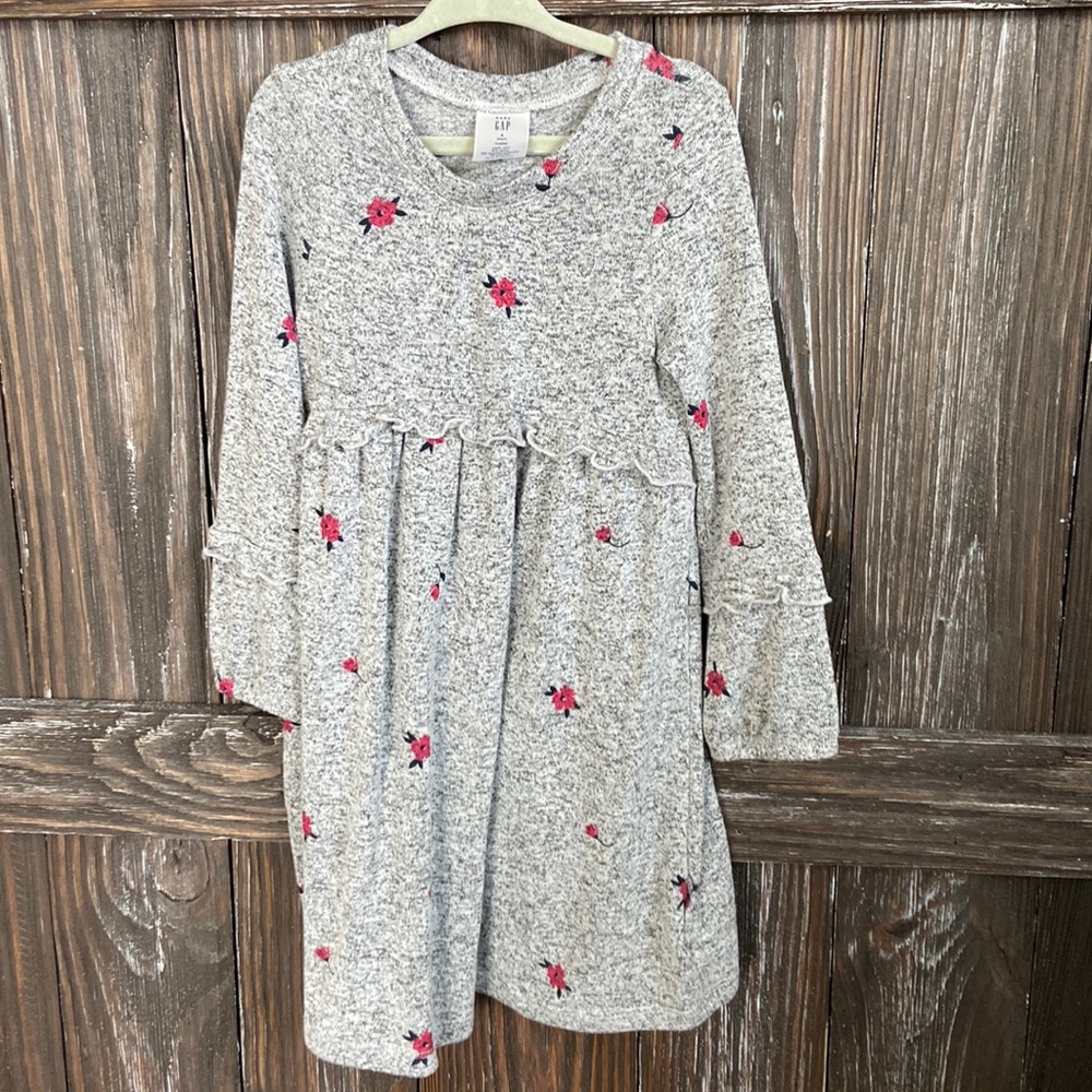 Ruffled Knit Dress
